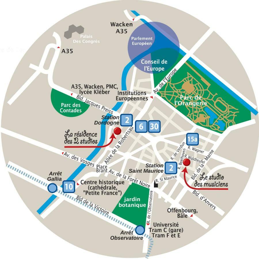 Apartamento Des Musiciens - Quartier Orangerie *